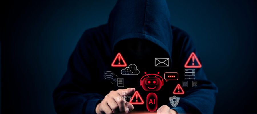Cybersecurity concept, hacker accessing personal data, network security, data protection, digital crime, dark web, internet privacy, cyber attack, artificial intelligence, online fraud.