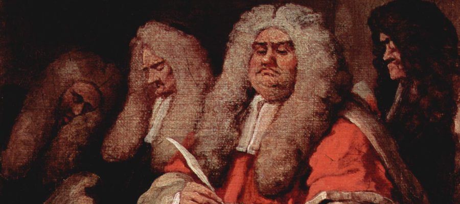 O magistrado, de William Hogarth