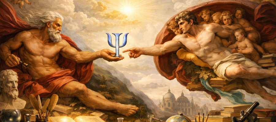 Paulo Iotti, Constitucionalidade da proibição de vinculação da psicologia à religião na prática clínica (Dall-e)