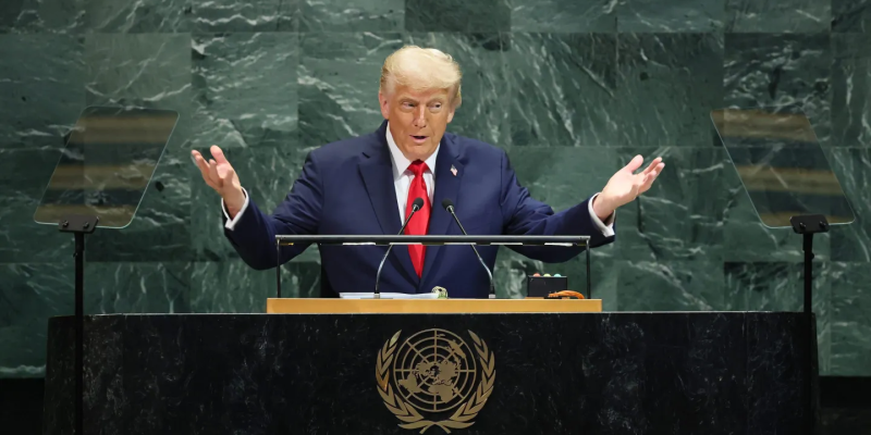 Pedro H. Castelo Branco & Carina Gouvêa, Trump quer substituir a ONU (Michael M. Santiago:Getty Images)